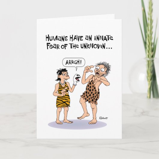 50e verjaardag geruststellen kaart (Voorkant)