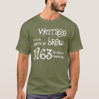 50e verjaardag Gift 1963 Brew T-shirt