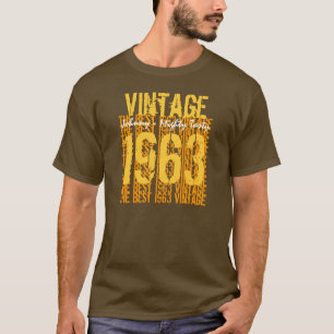 50e verjaardag Gift Best 1963  T-shirt