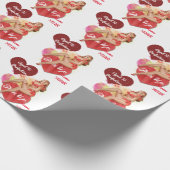 50e verjaardag HAAR cadeaus en feestartikelen aanp Cadeaupapier (Hoek)