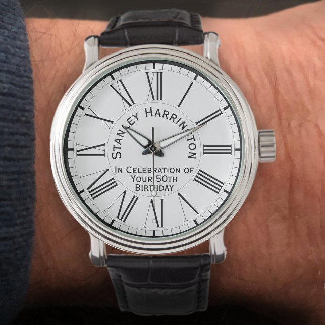 50e verjaardag horloge (Creator heeft geüpload)