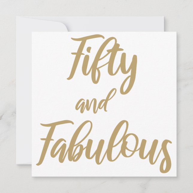 50e verjaardag Humor (Voorkant)