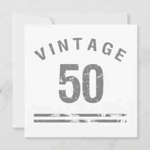 50e verjaardag kaart