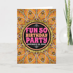 50e verjaardag Levendige Oosterse Energie Feest