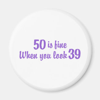50e verjaardag magneet
