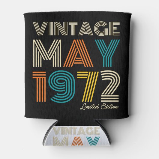 50e verjaardag mei 1972 Limited Edition Blikjeskoeler (Voorkant)