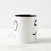 50e verjaardag Mok van de Disguise (Center)