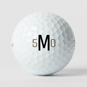 50e verjaardag Monogram II Titleist Pro V1 Golfballen