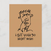 50e verjaardag Neus Picker, ik heb je 50! Briefkaart (Voorkant)