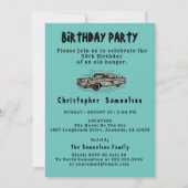 50e Verjaardag Oude Banger Car Enthusiast Kaart (Voorkant)