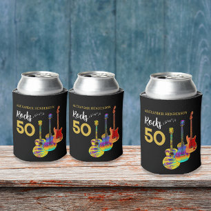 50e verjaardag Partij 50 Rocks - Speciaal geperson Blikjeskoeler