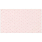 50e verjaardag roos gouden roze hallo vijftig teks tafelkleed (Voorkant (Horizontaal))