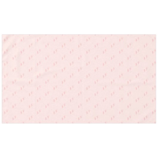 50e verjaardag roos gouden roze hallo vijftig teks tafelkleed (Voorkant (Horizontaal))