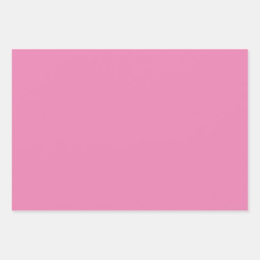 50e verjaardag Roze & Wit Random Number Pattern Inpakpapier Vel (Voorkant 3)