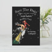 50e verjaardag - Save the date Kaart (Staand voorkant)