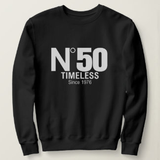 50e verjaardag sweatshirt