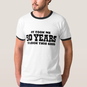 50e verjaardag t-shirt