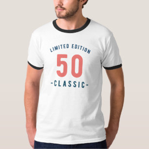 50e verjaardag T-shirt