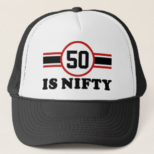50e verjaardag trucker pet