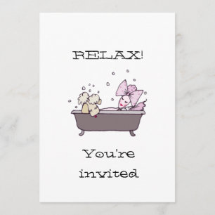 50e verjaardag tweeslachtig platte Kaart — Uitnodi