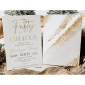 50e verjaardag Uitnodiging Brunch Uitnodiging