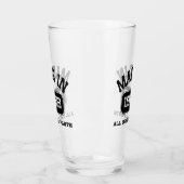 50e verjaardag van Beer Pint Glass Glas (Links)