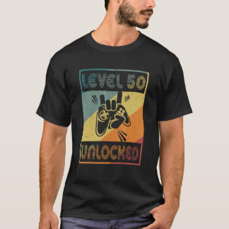 50e verjaardag van de 50e ontgrendelde videoband t-shirt