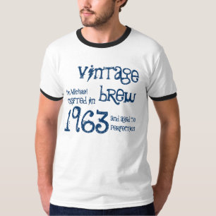 50e verjaardag van de geboorte van 1963 of een ja t-shirt