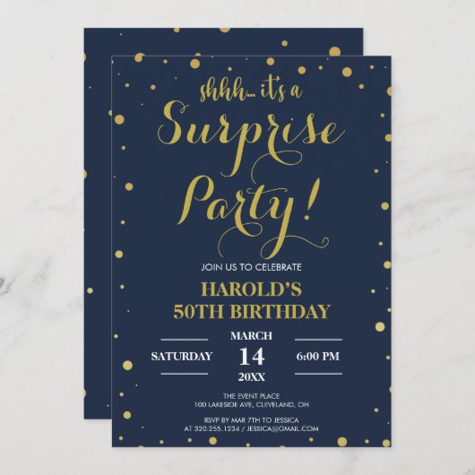 50e verjaardag van de moderne goudzeemacht op Conf Kaart (Voorkant / Achterkant)