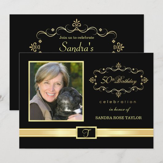 50e verjaardag van de Uitnodigingen van de Partij  (Voorkant / Achterkant)