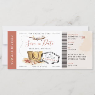 50e verjaardag van het instappen van een Pass Part