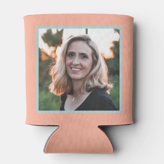 50e verjaardag Vijftig fantastische roze flamingo Blikjeskoeler (Achterkant)