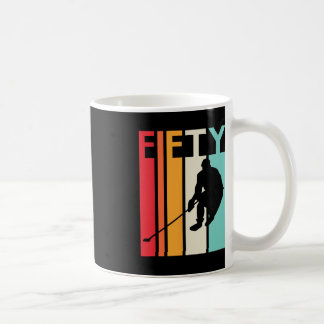 50e verjaardagscadeau  hockey 50 jaar oud Bir Koffiemok