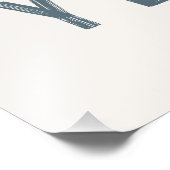 50e verjaardagsfeestdecor foto afdruk (Hoek)