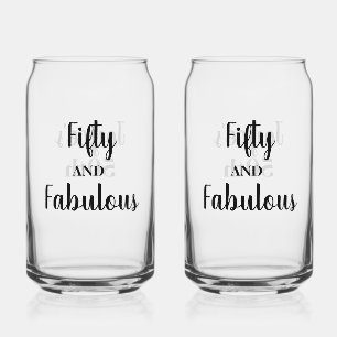 50e verre Soda personnalisé