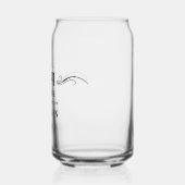 50e Vintage 1974 Blikvorm Glas (Links)