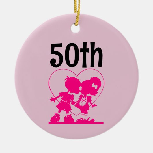 50E WEDDING JUBILEUM ORNAMENT (Voorkant)