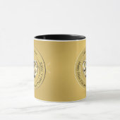 50ème Anniversaire de Mariage d'or Mug (Centre)