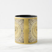 50ème Anniversaire de Mariage d'or Mug (Centre)