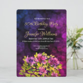 50ème anniversaire invitation thym (Debout devant)