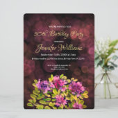 50ème anniversaire invitation thym (Debout devant)