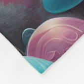 50's Alien Fantasty Fleece Deken (Hoek)