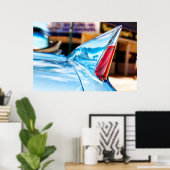 50's autovin poster (Thuiskantoor)