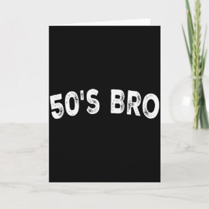 50s Broer Kaart