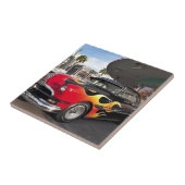 50's Hotrod! Tegeltje (Zijkant)