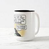 50's Kind - Cartoon Koffie Mok (Voorkant rechts)