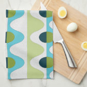 50s Style Retro Thee Handdoek Set (3) (Quarter Fold)