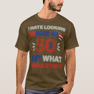 50ste bruiloft Jubileum voor hem haar 50ste verjaa T-shirt