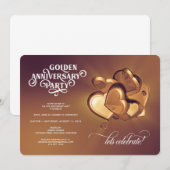 50ste Gouden Jubileumfeest (Versie 3) Aankondiging (Voorkant / Achterkant)