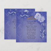 50ste huwelijksjubileum hernieuwde huwelijksgeloft kaart (Voorkant / Achterkant)